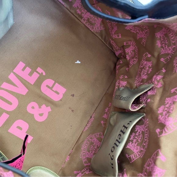 Y2K JUICY COUTURE Leather Bag - Picture 10 of 10